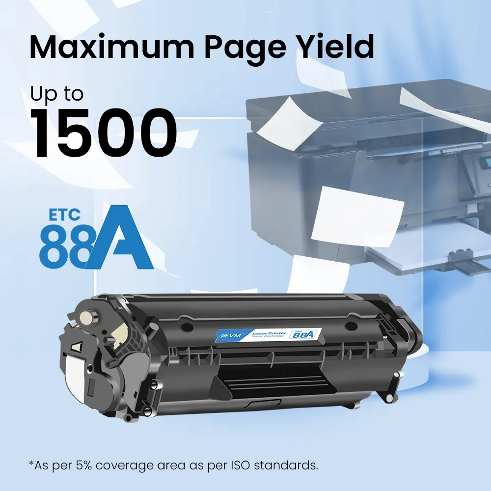 EVM Compatible Laser Cartridge For HP 88A view 5